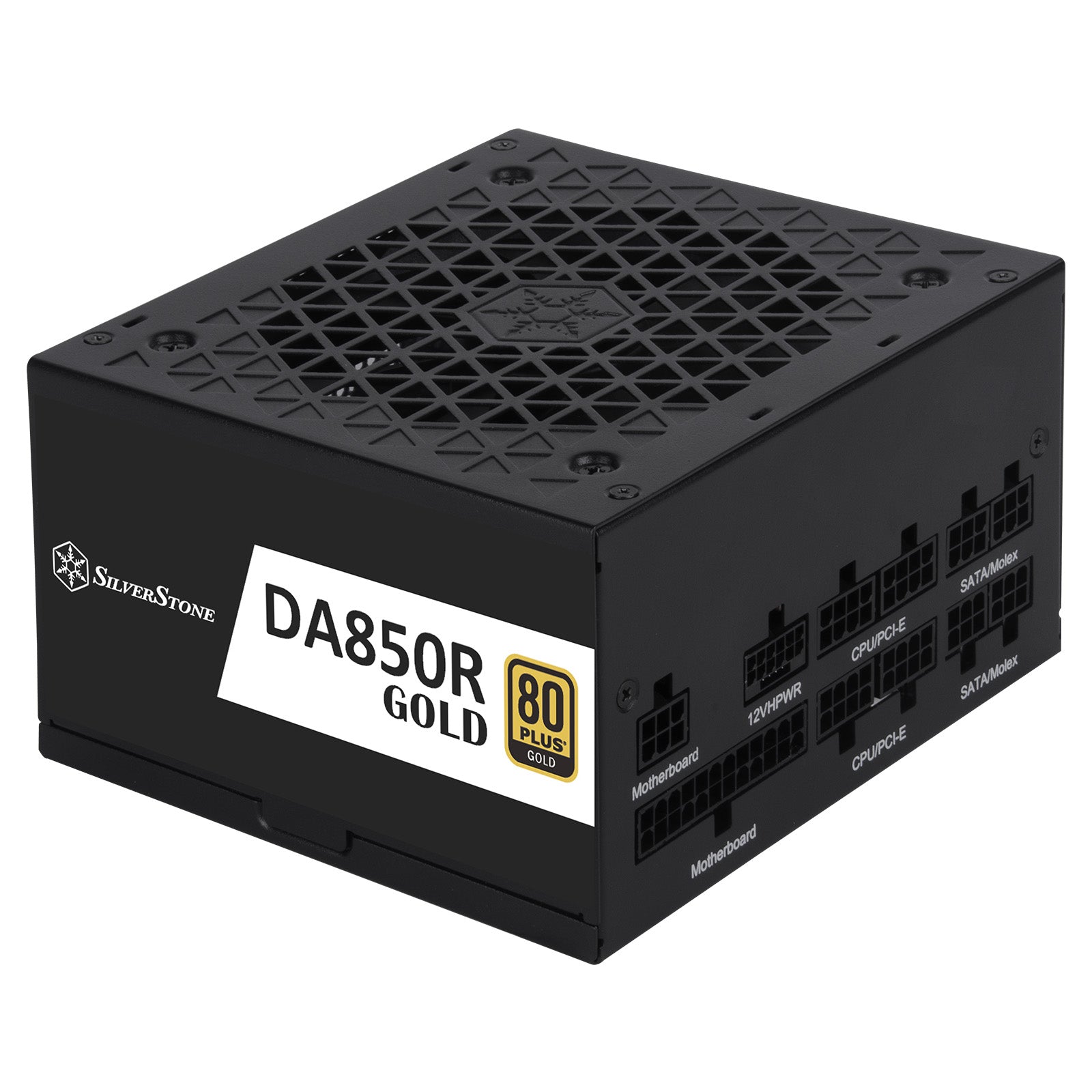 SilverStone Power Supply DA850R Gold 850W Fully Modular Black SilverStone Power Supply DA850R Gold 850W Fully Modular Black
